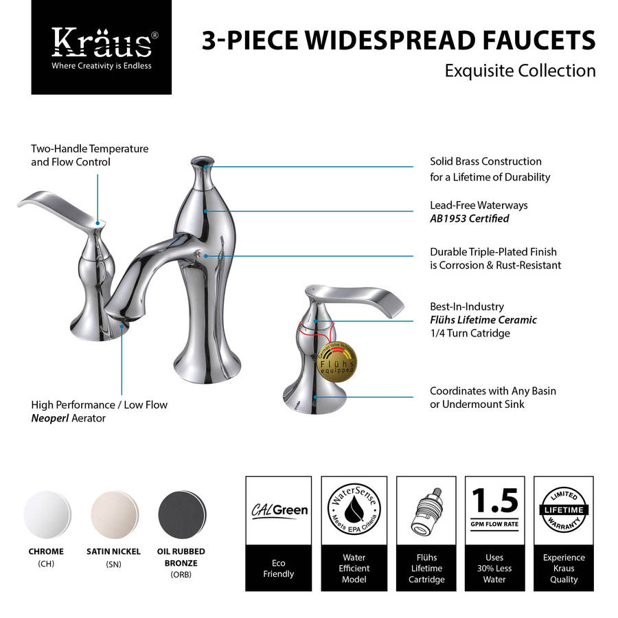 Kraus KEF-15003BN Lavatory-Faucets - View #5