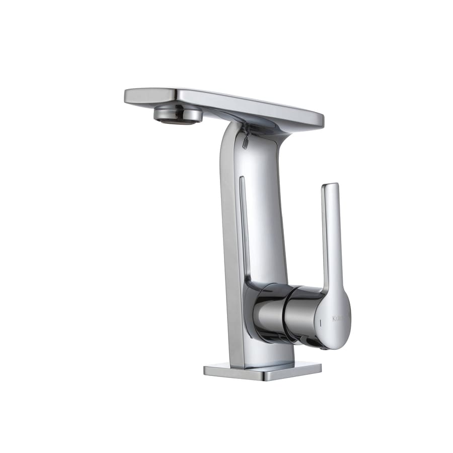 Kraus Exquisite Chrome 1 Handle Single Hole Watersense Bathroom Kraus Exquisite Chrome 1 Handle Single Hole Watersense Bathroom Faucet