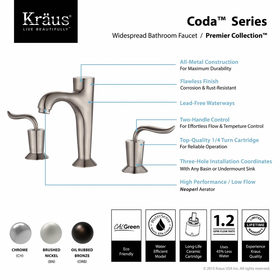 Kraus FUS-13803BN Lavatory-Faucets - View #3