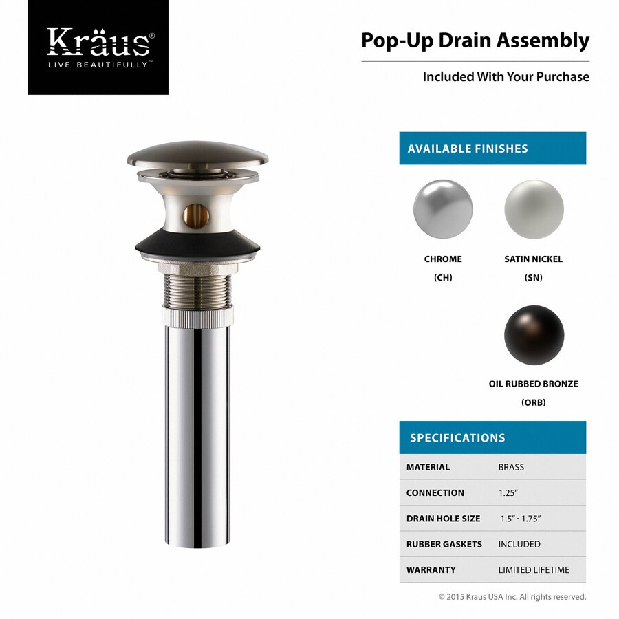 Kraus FUS-13803BN Lavatory-Faucets - View #4