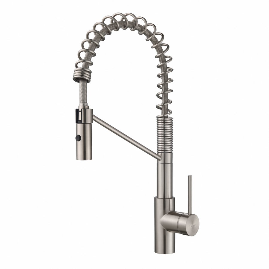 Kraus Quick-Install Stainless Steel 1-Handle Pre-Rinse ...