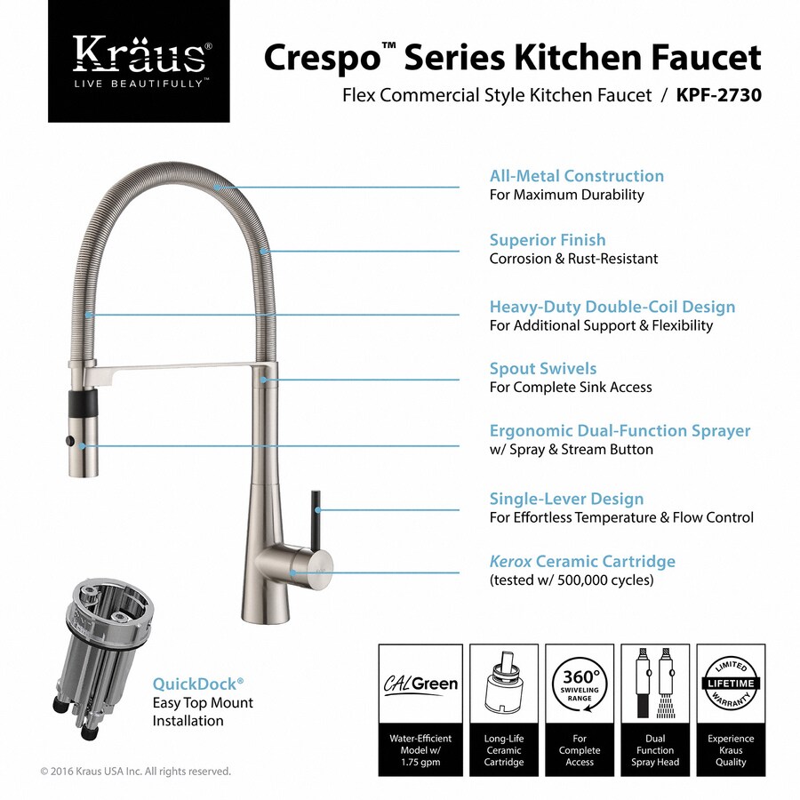 Kraus KPF-2730SS Kitchen-Faucets - View #3