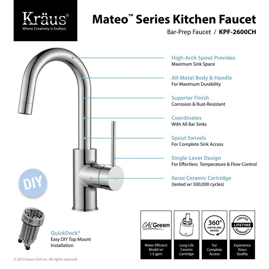 Kraus KPF-2610-2600-41CH Kitchen-Faucets - View #10