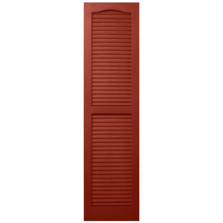 Vinyl Red Exterior Shutters at Lowes.com
