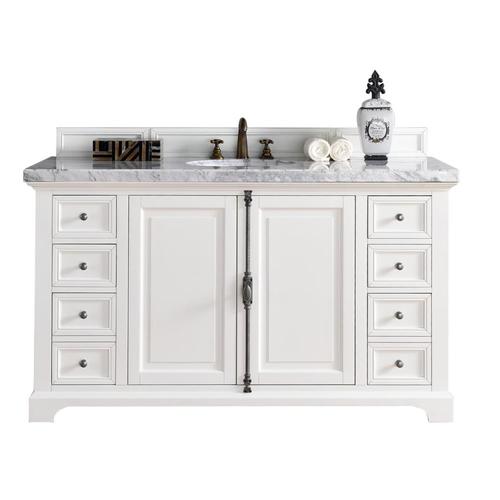 James Martin Vanities Providence 60in Cottage White Undermount Single