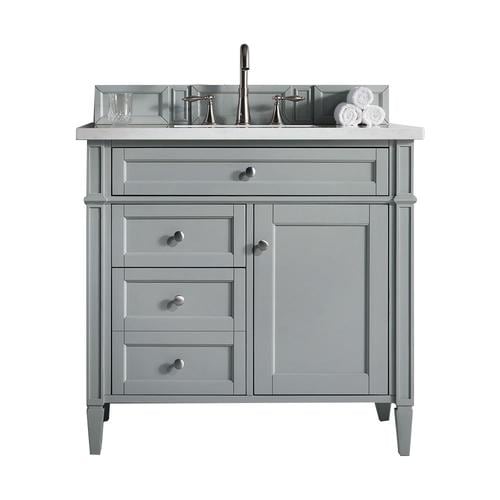 James Martin Vanities Brittany 36-in Urban Gray Single ...