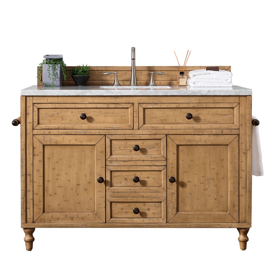 James Martin Vanities Copper Cove 48 In Driftwood Patina Single