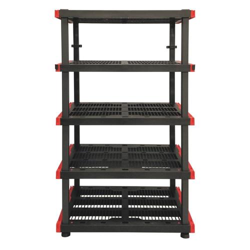 CRAFTSMAN 24-in D x 40-in W x 72-in H 5-Tier Plastic ...