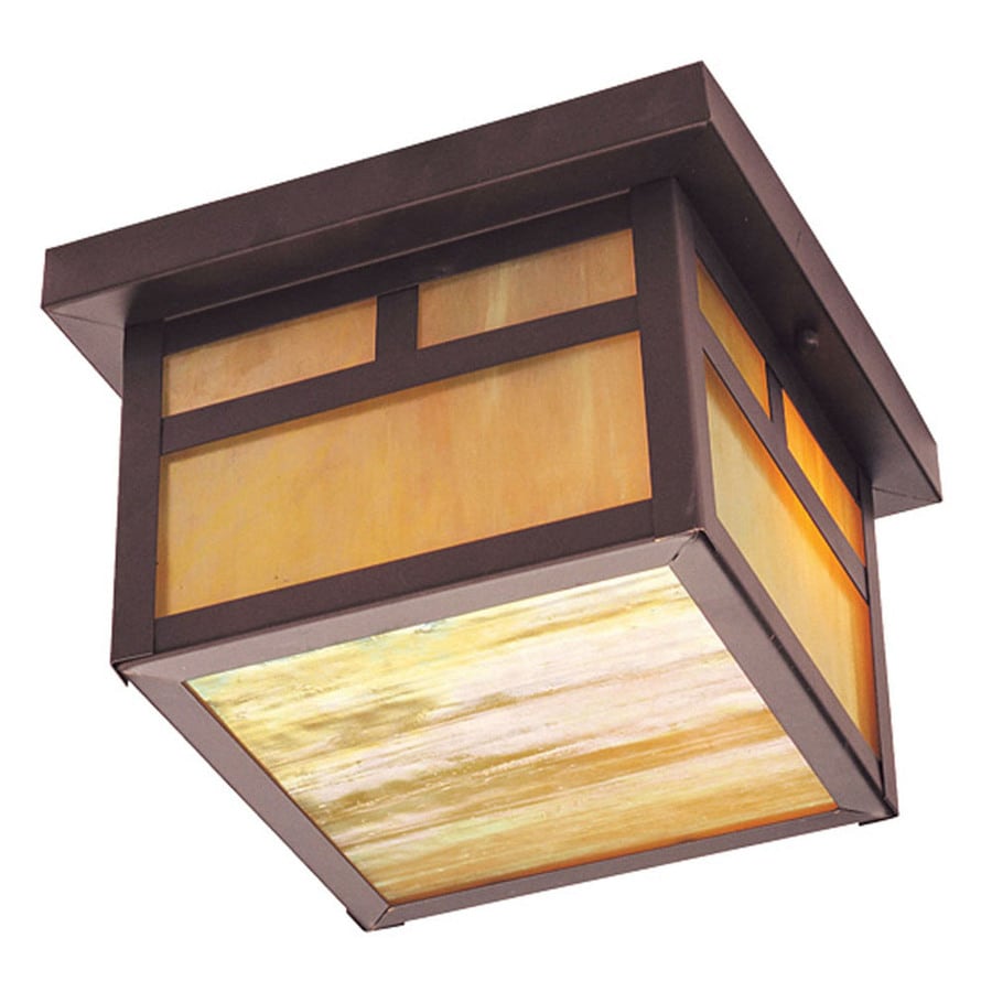 Aberdeen 9 5 In W Bronze Outdoor Flush Mount Light At Com Aberdeen 9 5 In W Bronze Outdoor Flush Mount Light