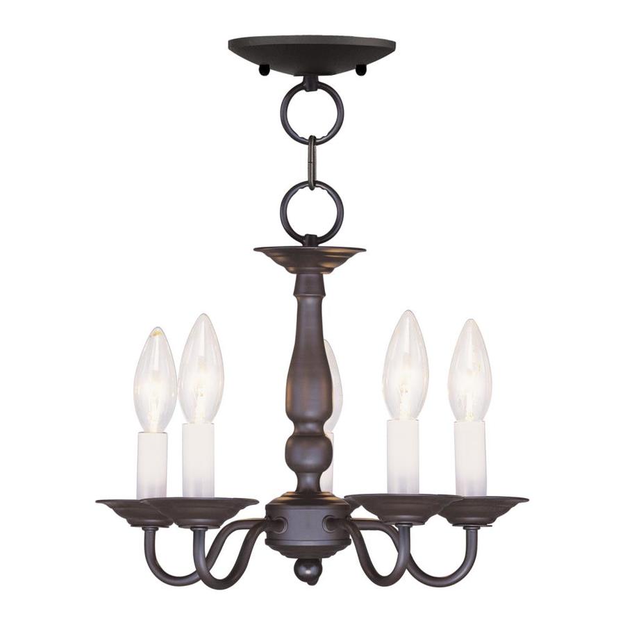 Livex Lighting Williamsburg 5 Light Bronze Traditional Livex Lighting Williamsburg 5 Light Bronze Traditional
