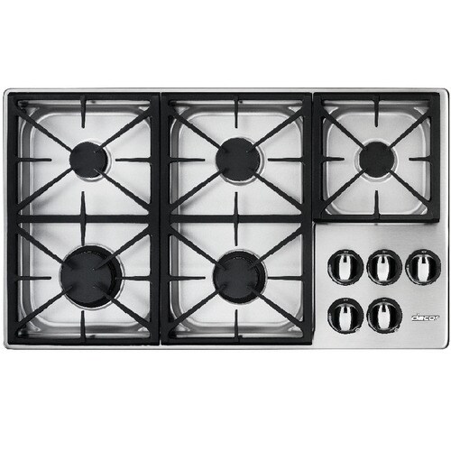 Write A Review About Dacor 36 Inch 5 Burner Gas Cooktop Color