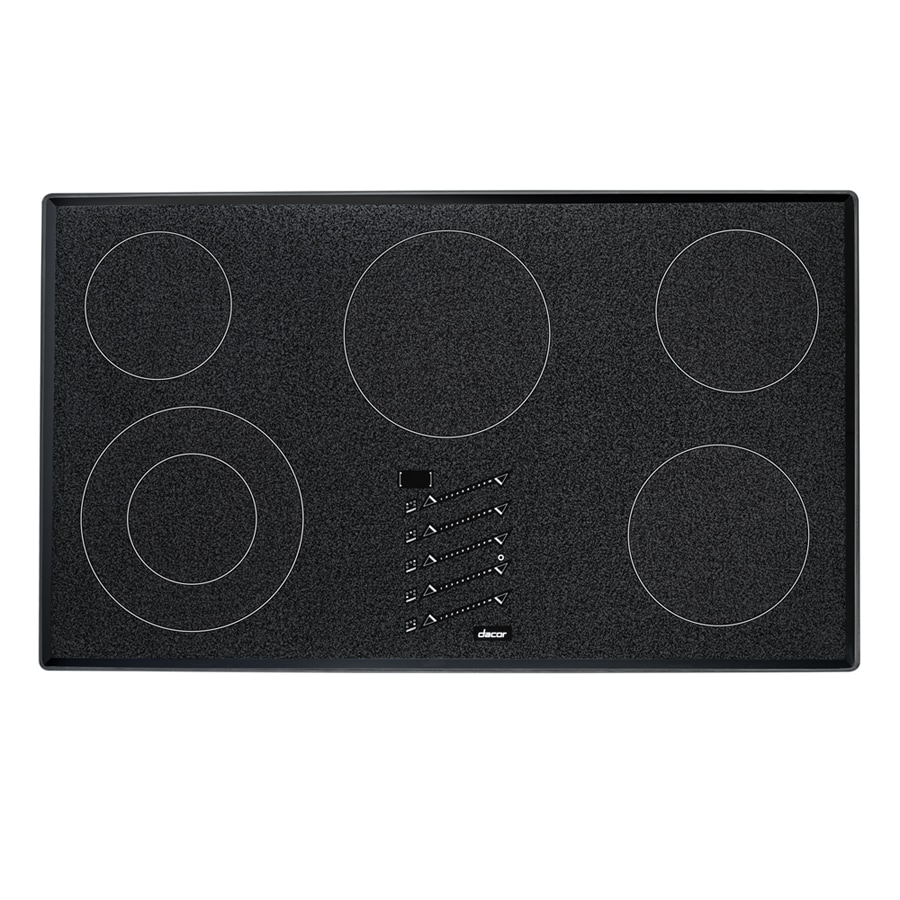 Dacor Renaissance 5 Element Smooth Surface Electric Cooktop Black