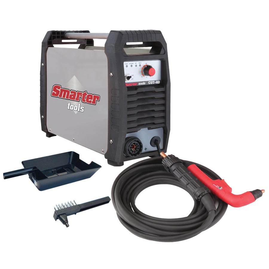 Smarter Tools CUT-40 240-Volt 110-PSI Plasma Cutter with Air Compressor