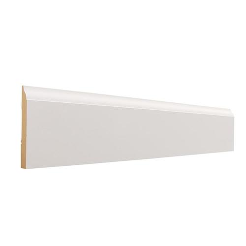 Metrie Complete 31/4in x 12ft Painted MDF Baseboard Moulding in the