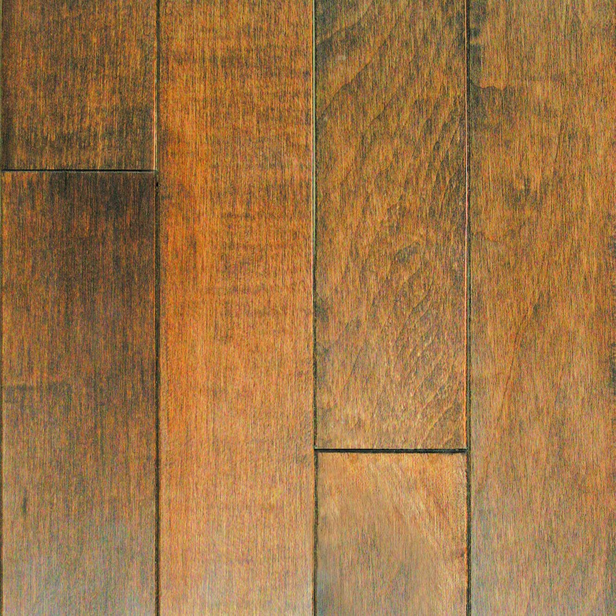 Mullican Flooring Maple Hardwood Flooring Sample (Autumn) at
