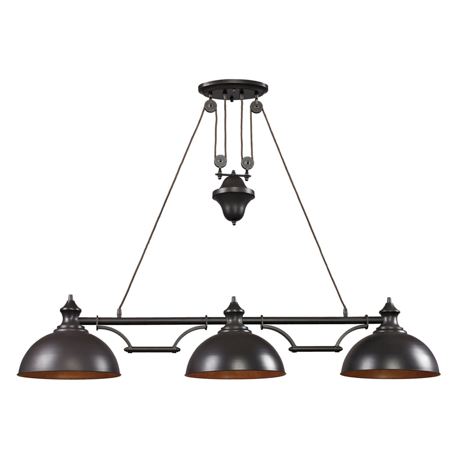 Westmore Lighting Crossens Park 13-in W 3-Light Oiled ...