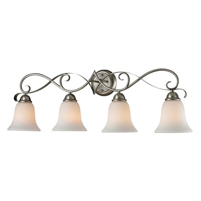 Westmore Lighting Colchester 4 Light Nickel Transitional Vanity Westmore Lighting Colchester 4 Light
