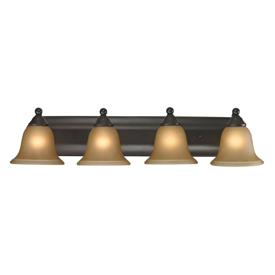 Westmore Lighting Wyndmoor 4 Light 33 In Oil Rubbed Bronze Bell Westmore Lighting Wyndmoor 4 Light 33 In Oil Rubbed Bronze Bell Led Vanity