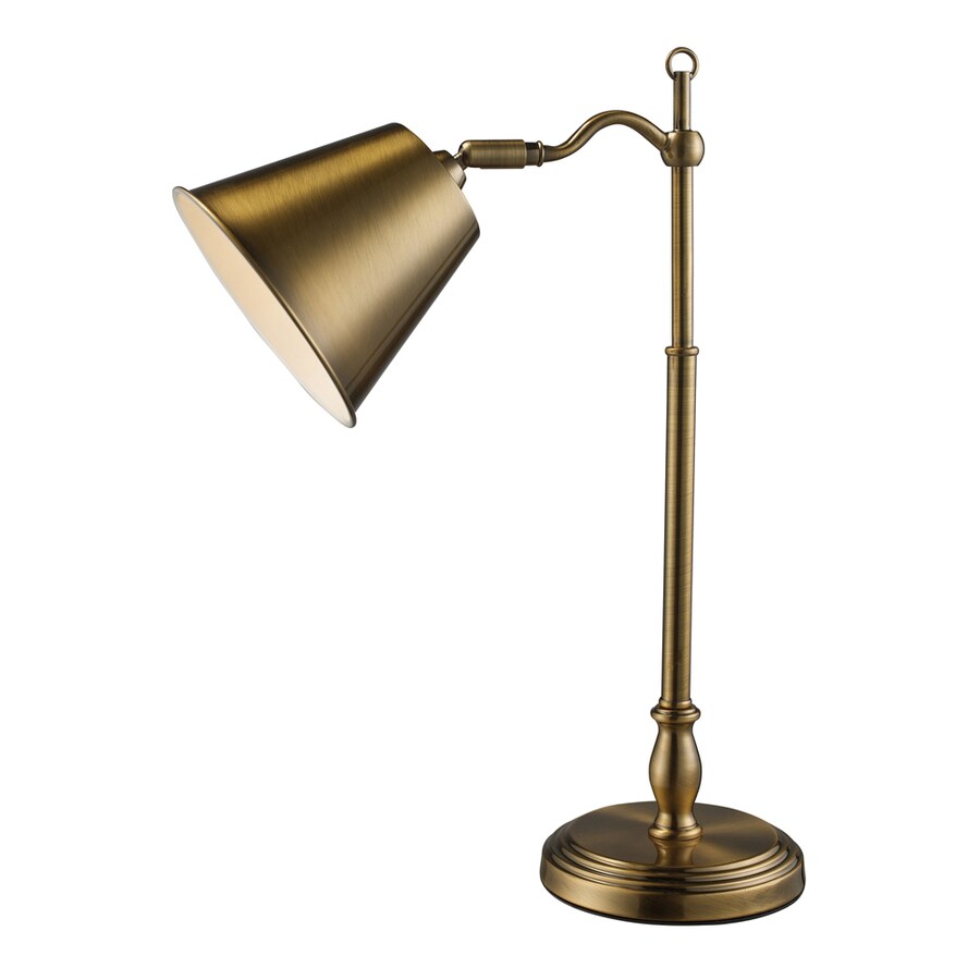 antique brass bedside table lamps