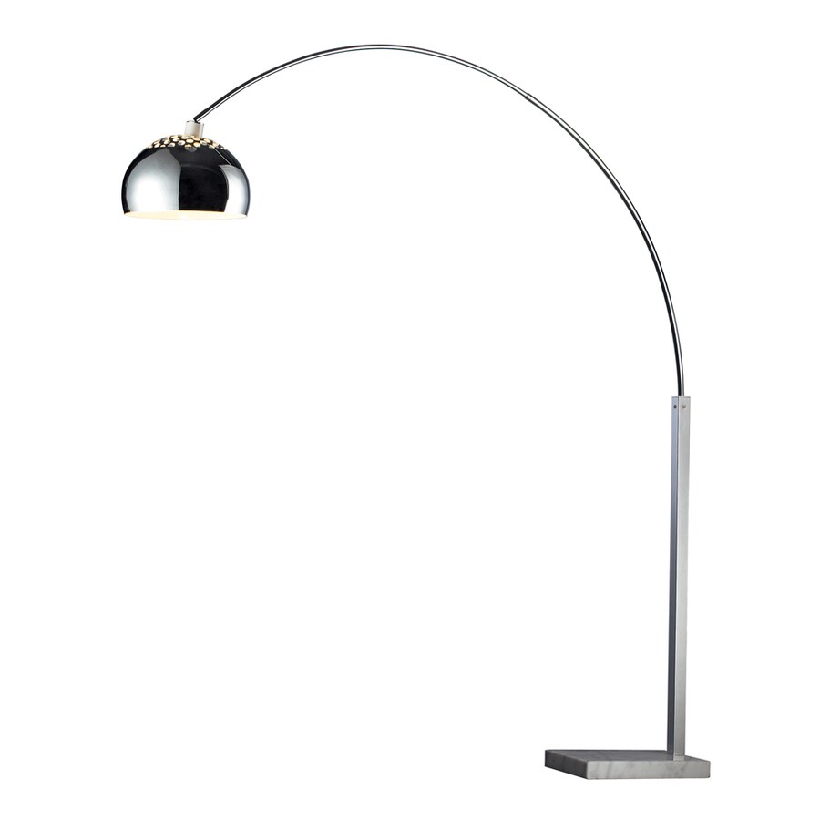Westmore Lighting Shrewsbury 79 In Silver Plate And White Westmore Lighting Shrewsbury 79 In Silver Plate And White Marble Indoor Floor Lamp With Metal