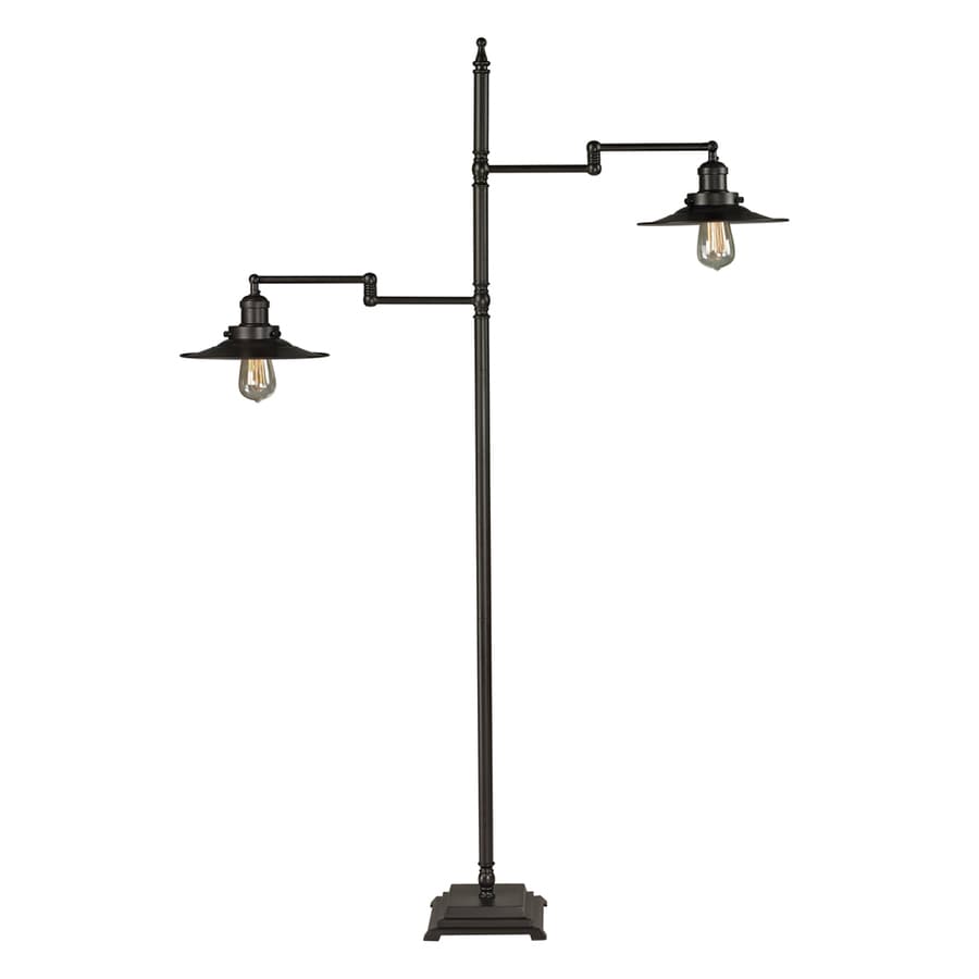 Westmore Lighting Springford 61-in Oil Rubbed Bronze Floor Lamp with ...