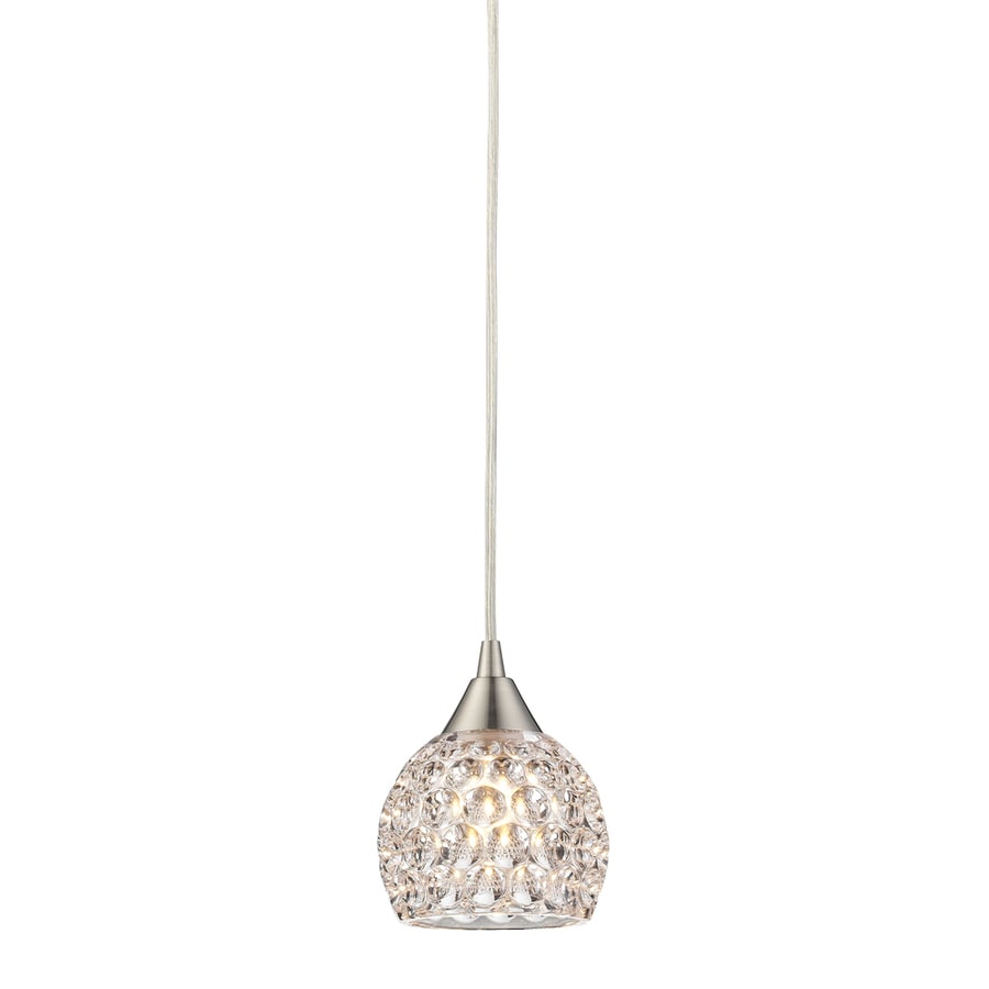 Westmore Lighting Saratoga Springs Satin Nickel Mini Glam Crystal Westmore Lighting Saratoga Springs Satin Nickel Mini Glam Crystal Dome Pendant