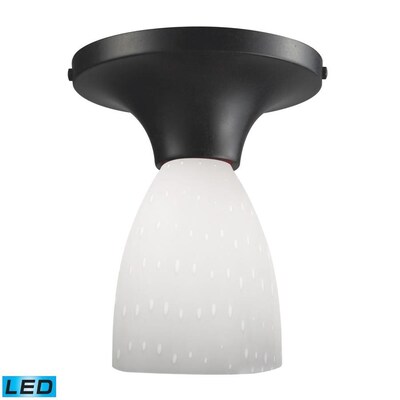 Westmore Lighting Akiya 6-in Dark Rust Traditional Semi-flush Mount Light Westmore Lighting Akiya 6-in Dark Rust Traditional Semi-flush Mount Light