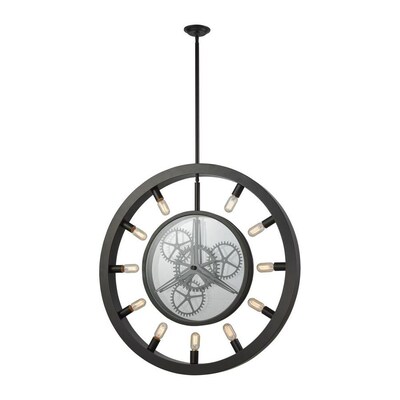 Westmore Lighting Timepiece 11-Light Oil Rubbed Bronze Modern/Contemporary Chandelier Westmore Lighting Timepiece 11-Light Oil Rubbed Bronze Modern/Contemporary Chandelier