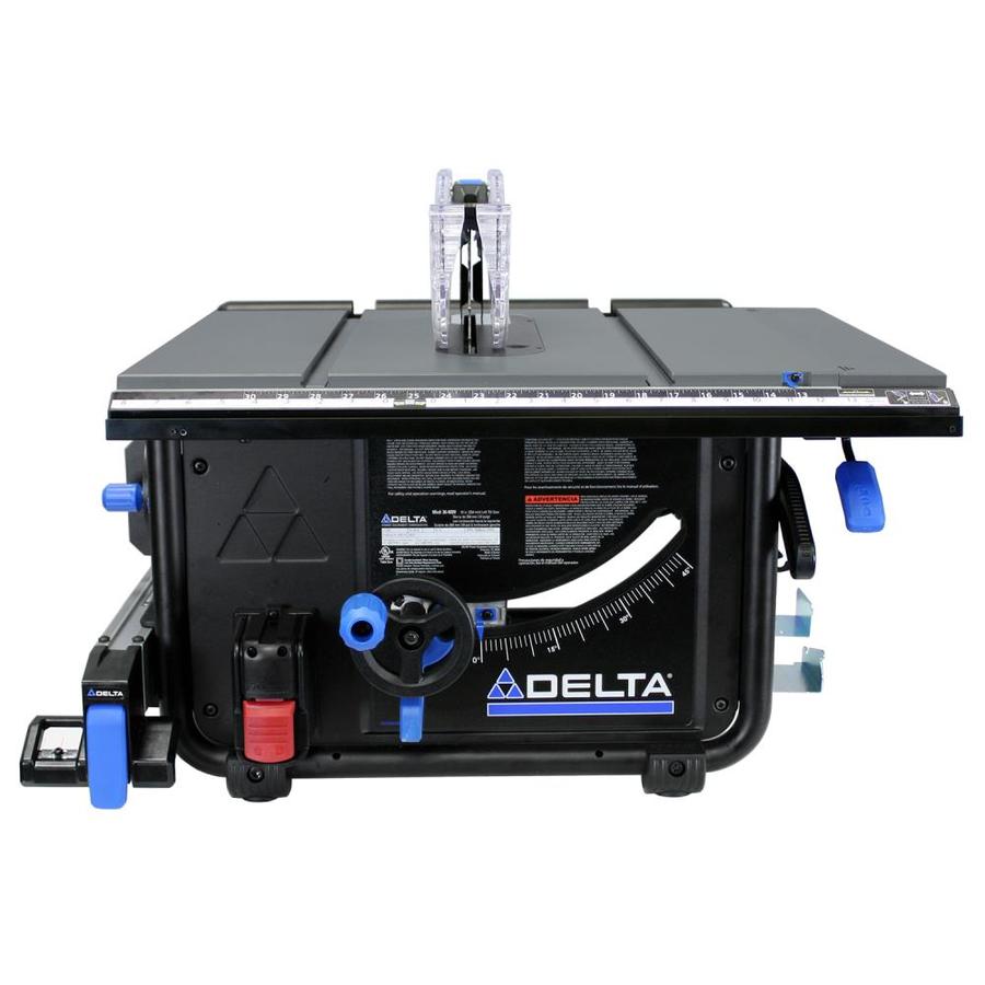 DELTA 6000 10-in Carbide-Tipped Blade 15-Amp Portable Table Saw at ...