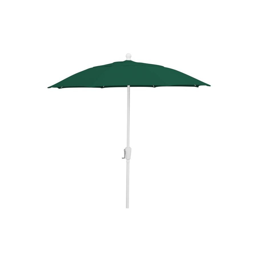 California Umbrella 6 Ft Square Forest Green With Hardwood Wood Frame No Tilt Market Patio Umbrella In The Patio Umbrellas Department At Lowes Com