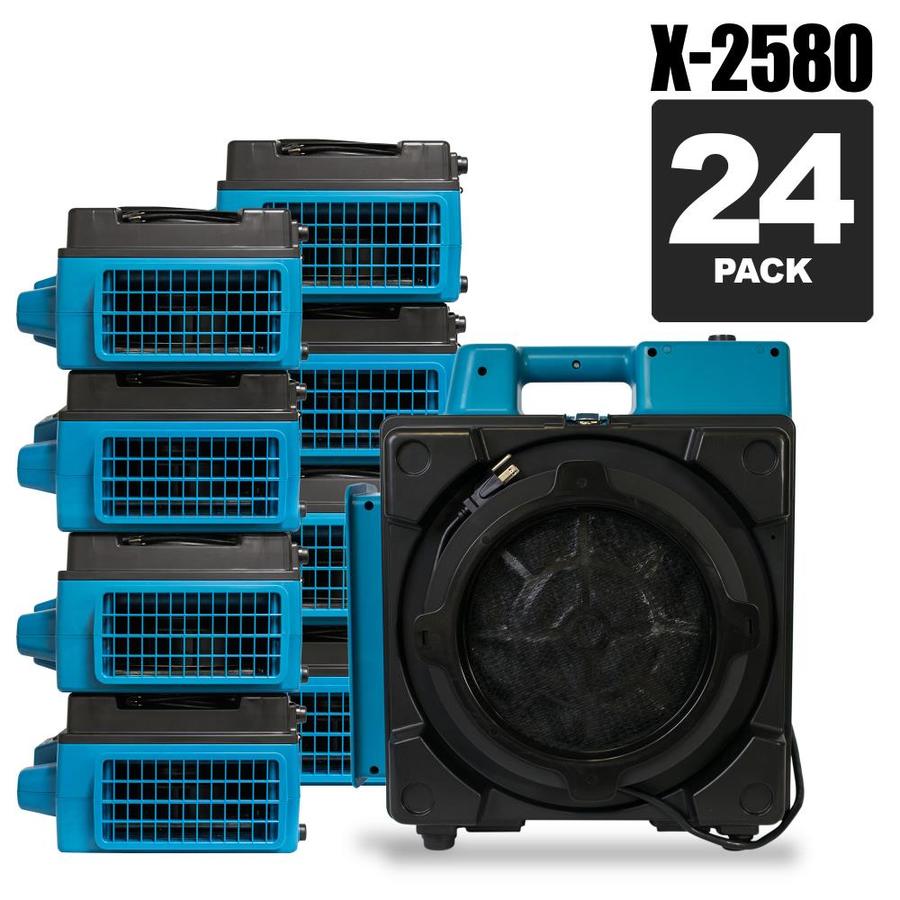 XPOWER X-2580-PK24 5-Speed 1500-sq ft HEPA Air Purifier