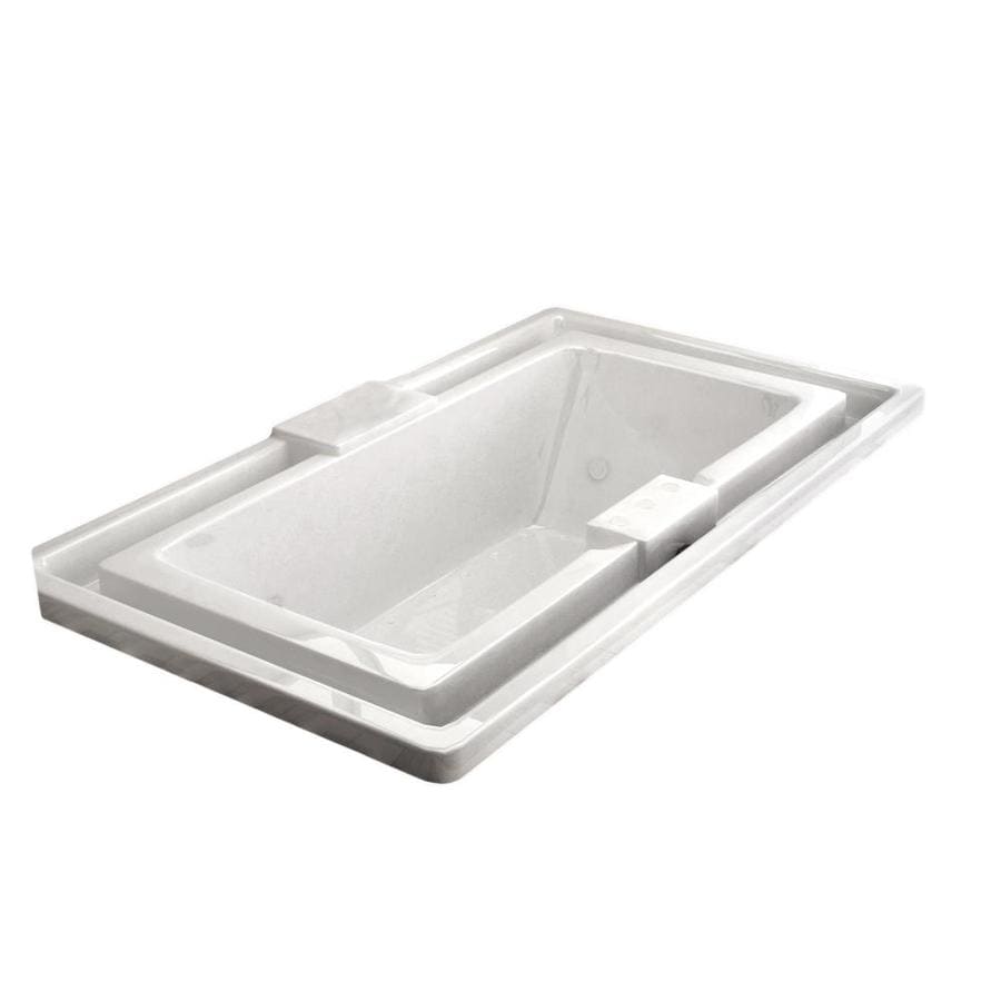 at channel lowes drain system Osprey Endurance Drop White in Acrylic 78 In Shop