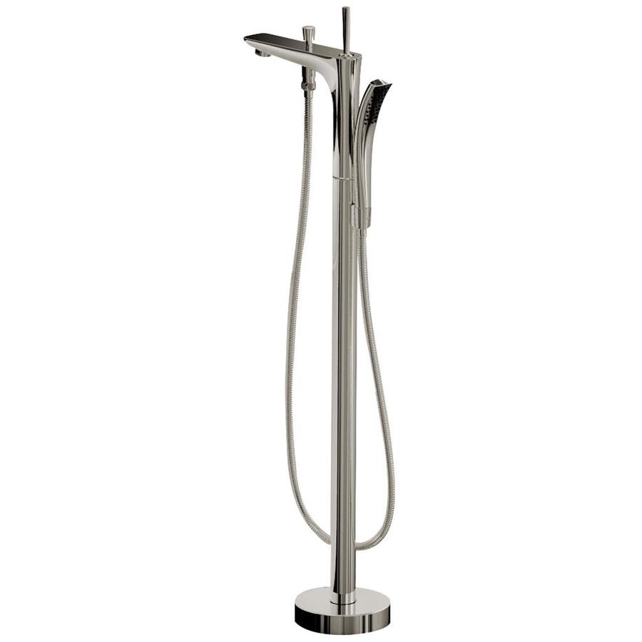 ANZZI Kase Series Brushed Nickel 1Handle Freestanding Bathtub Faucet