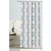 Colordrift Polyester Blue Patterned Shower curtain at Lowes.com