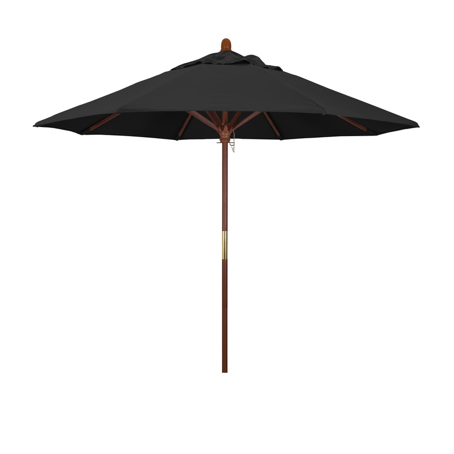 California Umbrella Black Market 9 Ft No Tilt Octagon Patio