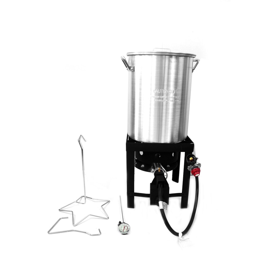 Shop Emeril 30Quart 20lb. Cylinder Push And Turn Ignition Gas Turkey