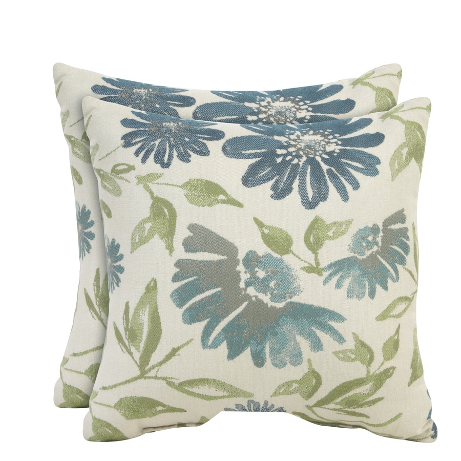 allen + roth Set of 2 Sunbrella Baltic UVProtected Outdoor Decorative