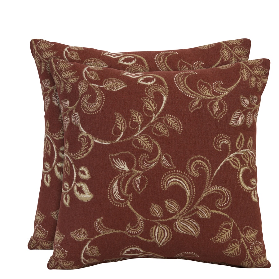 allen + roth Set of 2 Sunbrella Eureka Henna UVProtected Outdoor