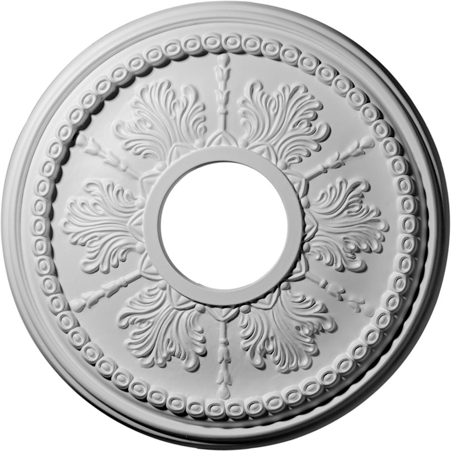 Tirana 13 875 In X 13 875 In White Polyurethane Ceiling Medallion