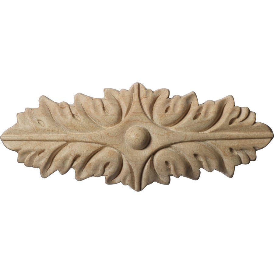 Ekena Millwork 6.375-in W x 2.375-in H Unfinished Applique