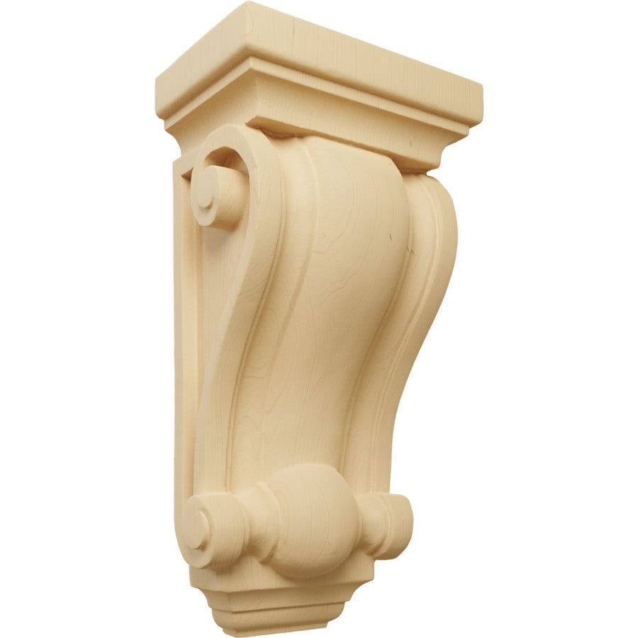 Ekena Millwork 6 25 In X 12 In Alder Unfinished Wood Corbel At