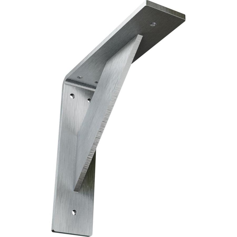 Ekena Millwork Plain Steel Countertop Support 8 In X 2 In X 8 In