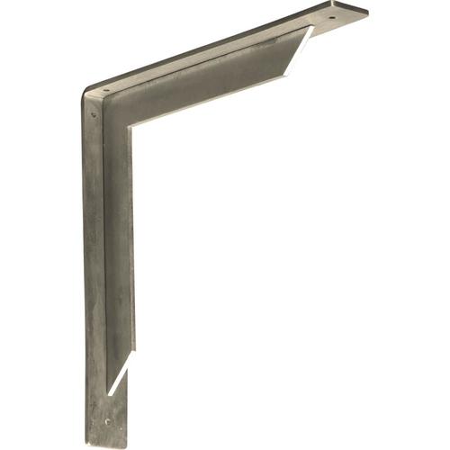 Ekena Millwork Stainless Steel Countertop Support 14in Steel