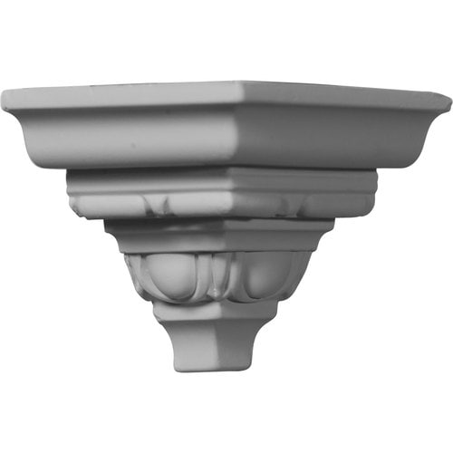 Ekena Millwork Outside Corner Crown Moulding 3-3/8-in x 3-5/8-in ...