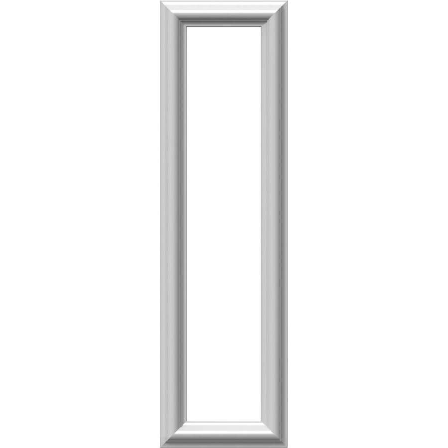 Ekena Millwork Ashford 8-in x 2.34-ft Primed Polyurethane Preassembled Picture Frame Moulding