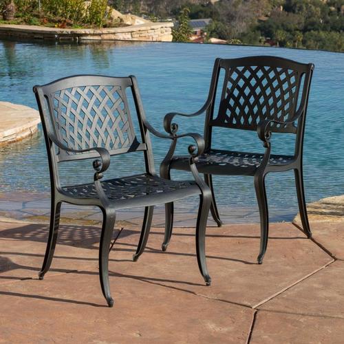 Best Ing Home Decor Hallandale Set Of 2 Black Metal Stationary Dining Chair S With Woven Seat In The Patio Chairs Department At Com - Stylish Decor Furniture Hallandale Best Ing Home Decor Hallandale Set Of 2 Black Metal Stationary Dining Chair S With Woven Seat In The Patio Chairs Department At Com - Stylish Decor Furniture Hallandale