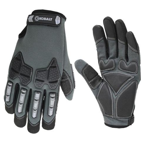Kobalt Mens Synthetic Leather Mechanics Gloves, Medium in the Work