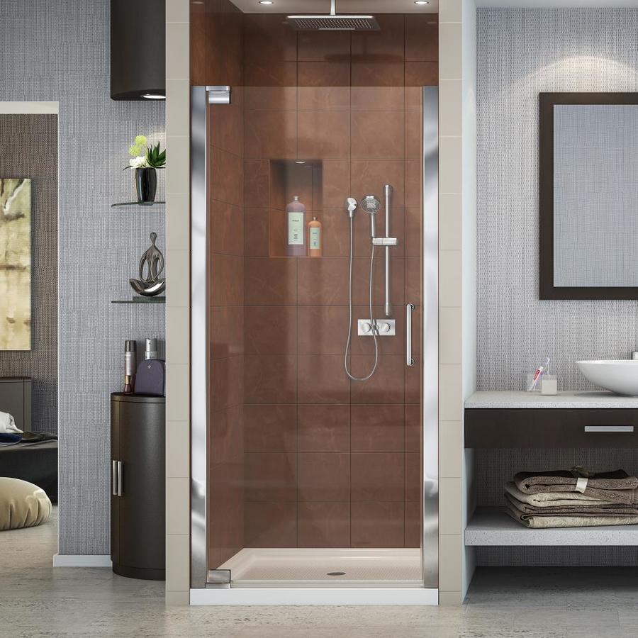 Dreamline Elegance 34 In To 36 In W Frameless Pivot Chrome Shower