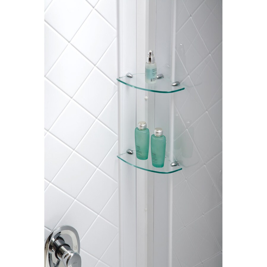 DreamLine QWALL-5 White Shower Wall Surround Side and Back DreamLine QWALL-5 White Shower Wall Surround Side and Back