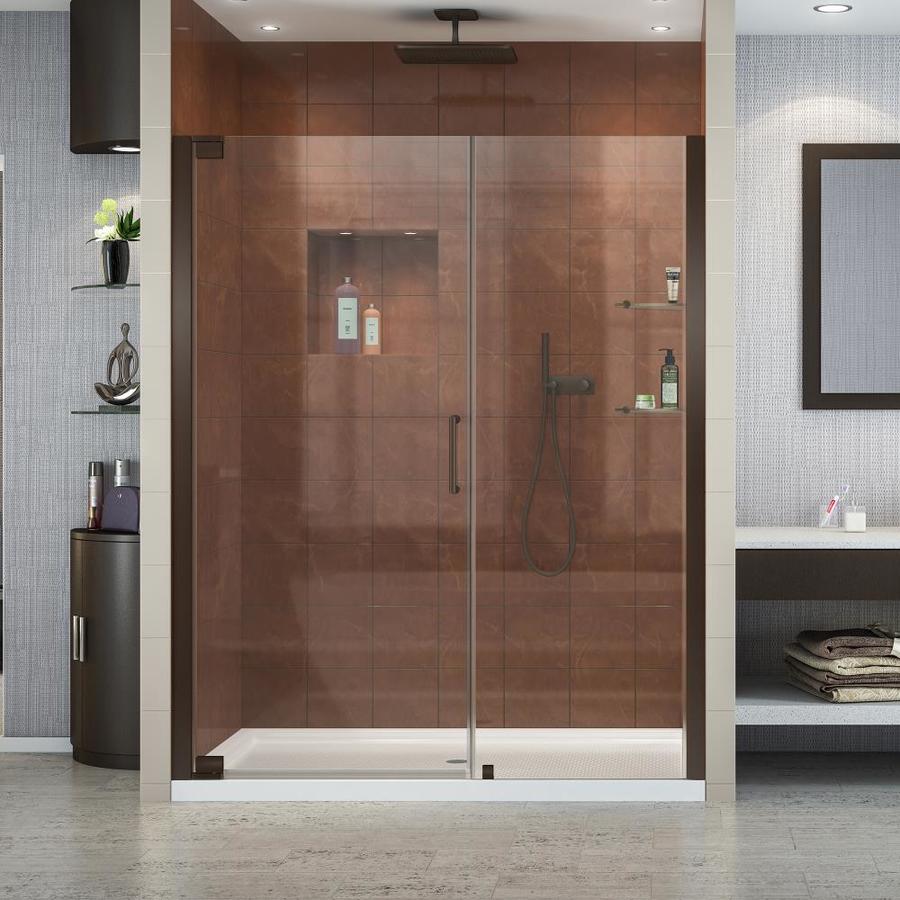 Dreamline Elegance 56 25 In To 58 25 In W Frameless Pivot Oil